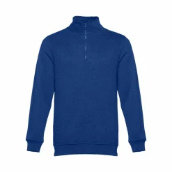 TH Clothes 30163 - Sweat-shirt col zippé unisexe