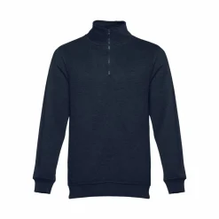 TH Clothes 30163 - Sweat-shirt col zippé unisexe