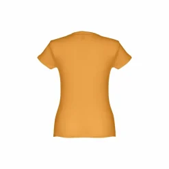 TH Clothes 30106 - T-shirt ceinturé en coton pour femme