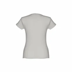 TH Clothes 30106 - T-shirt ceinturé en coton pour femme