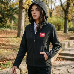 TH Clothes 30181 - Veste softshell ceinturée pour femme
