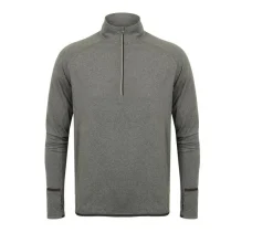 Tombo TL562 - 1/4 zip tee-shirt sport