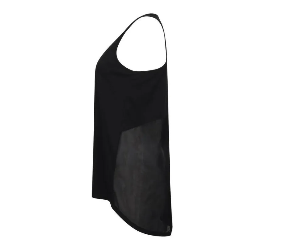 TOMBO TL507 - Débardeur femme ouvert dans le dos