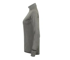 Tombo TL563 - T-Shirt Manches Longues Sport Femme Col Zippée