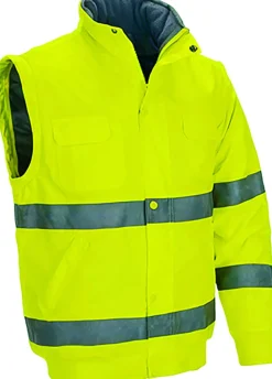 Valento CQVAFLI - Veste manches amovibles H.V. FLINDERS