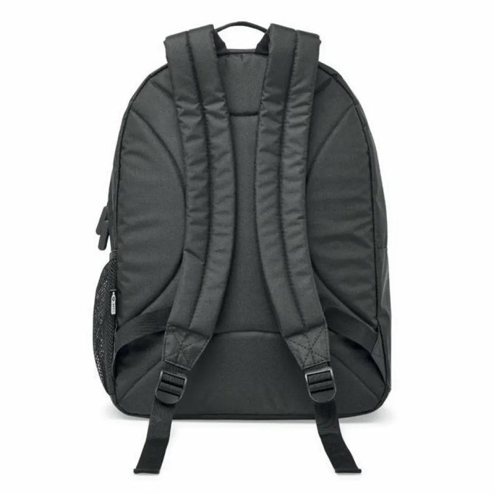 VALLEY BACKPACK Sac à dos ordinateur RPET 300D - GiftRetail MO2050