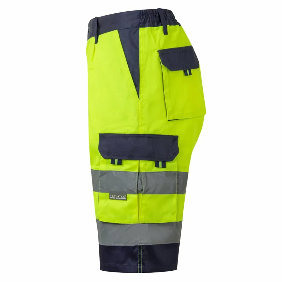 Velilla 36089 - Bermuda bicolore multi-poches (210g/m²), en coton (20%) et polyester (80%)