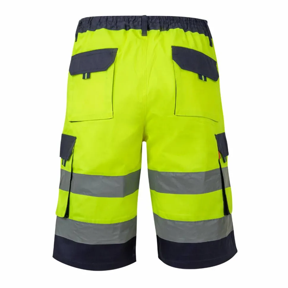 Velilla 36089 - Bermuda bicolore multi-poches (210g/m²), en coton (20%) et polyester (80%)
