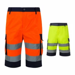 Velilla 36089 - Bermuda bicolore multi-poches (210g/m²), en coton (20%) et polyester (80%)
