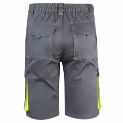 Velilla 36018 - Bermuda stretch bicolore, multipoches (240g/m²), en coton (46%), EME (38%) et polyester (16%)