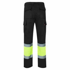 Velilla 36052 - Pantalon bicolore en sergé (210g/m²), doublé, multi-poches, en coton (20%) et polyester (80%)