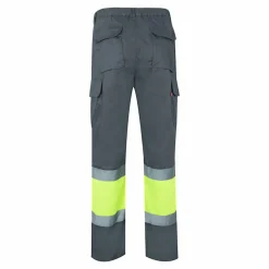 Velilla 36052 - Pantalon bicolore en sergé (210g/m²), doublé, multi-poches, en coton (20%) et polyester (80%)