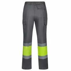 Velilla 36138 - Pantalon bicolore en sergé (190g/m²), en coton (20%) et polyester (80%)