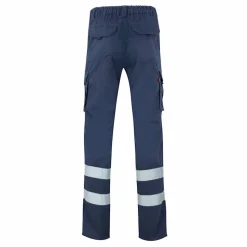 Velilla 36025 - Pantalon stretch multipoches (240g/m²), en coton (46%), EME (38%) et polyester (16%)