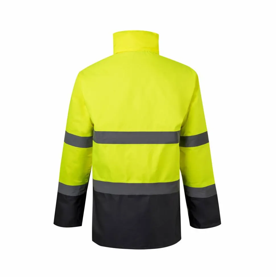 Velilla 36105 - Parka bicolore (190g/m²), en polyester (100%), avec finition PU