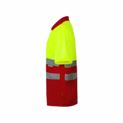 Velilla 36065 - Polo bicolore (160g/m²) à manches courtes, en polyester (100%)