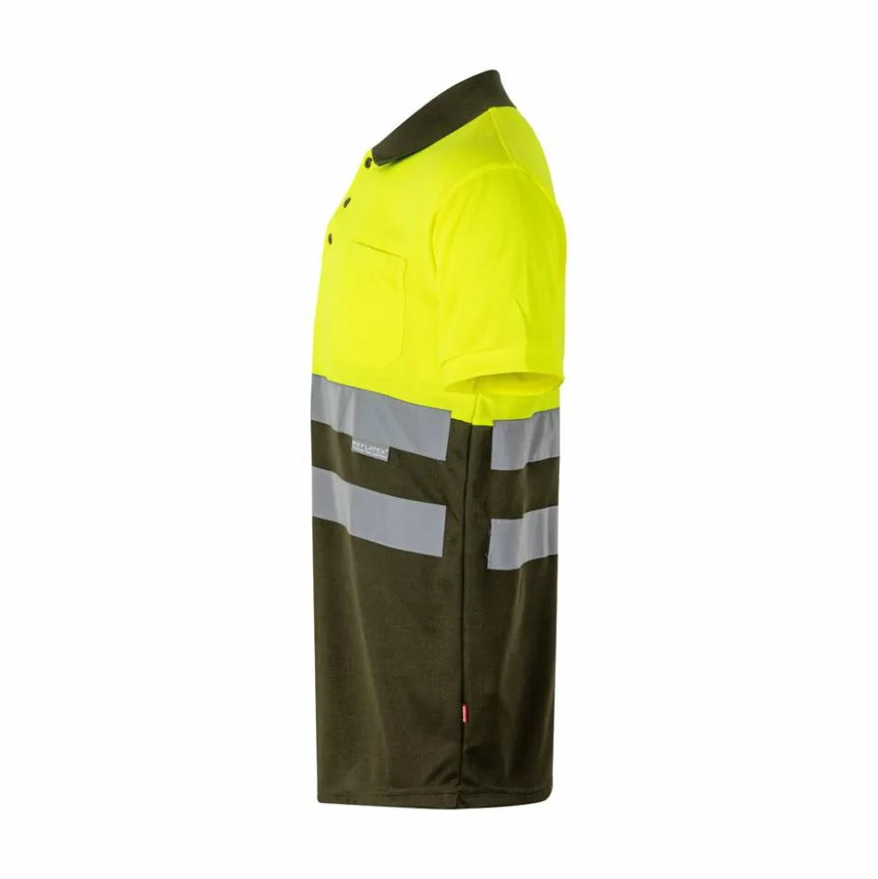 Velilla 36065 - Polo bicolore (160g/m²) à manches courtes, en polyester (100%)