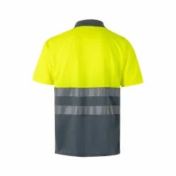Velilla 36065 - Polo bicolore (160g/m²) à manches courtes, en polyester (100%)