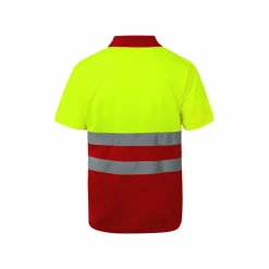 Velilla 36065 - Polo bicolore (160g/m²) à manches courtes, en polyester (100%)