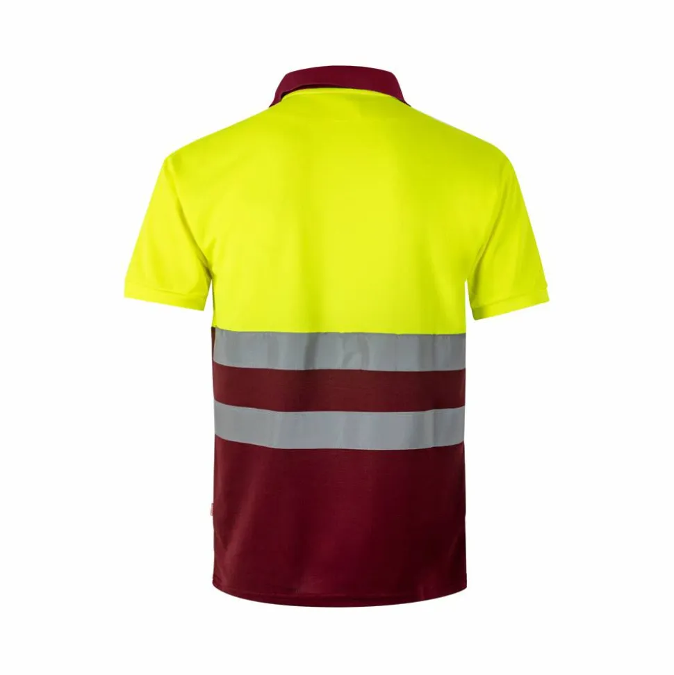Velilla 36065 - Polo bicolore (160g/m²) à manches courtes, en polyester (100%)