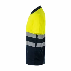 Velilla 36141 - Polo Bird-eye (140g/m²) à manches courtes, en polyester (100%)