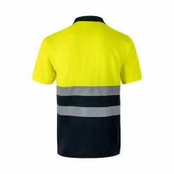 Velilla 36141 - Polo Bird-eye (140g/m²) à manches courtes, en polyester (100%)
