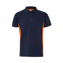 Velilla 36039 - Polo piqué bicolore (180g/m²), manches courtes, en coton (60%) et polyester (40%)
