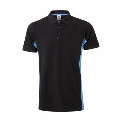 Velilla 36039 - Polo piqué bicolore (180g/m²), manches courtes, en coton (60%) et polyester (40%)