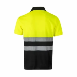 Velilla 36063 - Polo piqué bicolore (160g/m²) à manches courtes, en polyester (100%)