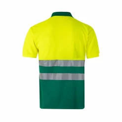 Velilla 36063 - Polo piqué bicolore (160g/m²) à manches courtes, en polyester (100%)