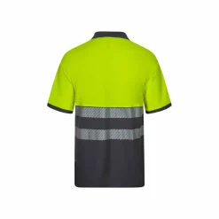 Velilla 36100 - Polo piqué bicolore (150g/m²) à manches courtes, en coton (55%) et polyester (45%)