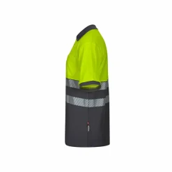 Velilla 36100 - Polo piqué bicolore (150g/m²) à manches courtes, en coton (55%) et polyester (45%)