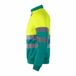 Velilla 36101 - Sweatshirt bicolore (300g/m²) en polyester éponge (100%)