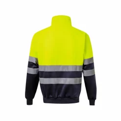 Velilla 36149 - Sweatshirt bicolore (300g/m²) en polyester éponge (100%)