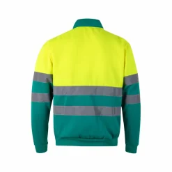 Velilla 36149 - Sweatshirt bicolore (300g/m²) en polyester éponge (100%)