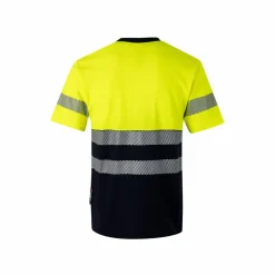 Velilla 36096 - T-shirt piqué bicolore (150g/m²), en coton (55%) et polyester (45%)