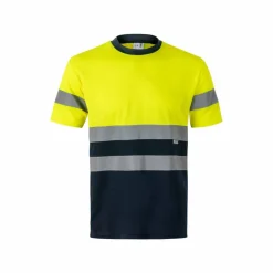 Velilla 36093 - T-shirt technique bicolore (140g/m²), en polyester (100%)