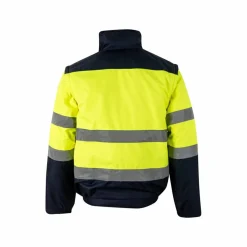 Velilla 36059 - Veste rembourrée bicolore (180g/m²) en polyester (100%), avec fintion PU