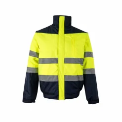 Velilla 36059 - Veste rembourrée bicolore (180g/m²) en polyester (100%), avec fintion PU