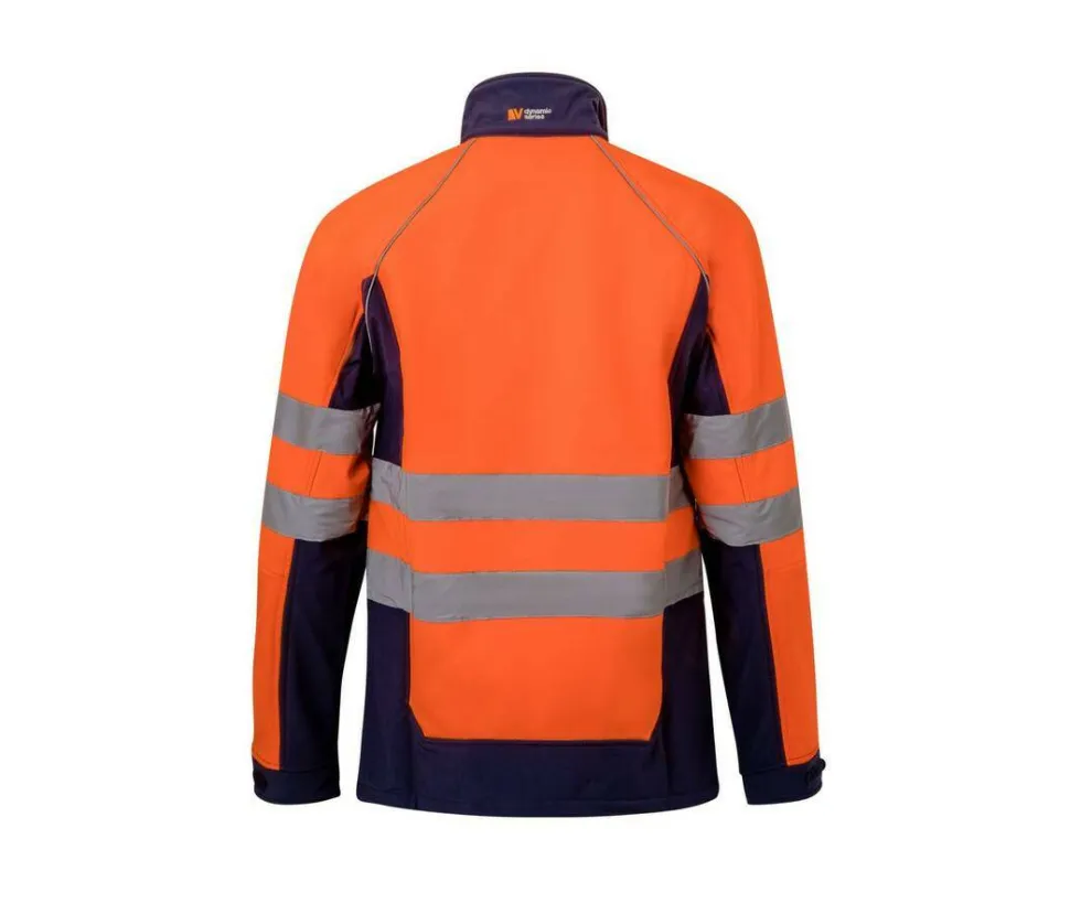 VELILLA V6001 - Blouson Softshell Bicolore Haute Visibilité