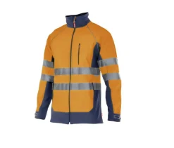 VELILLA V6001 - Blouson Softshell Bicolore Haute Visibilité