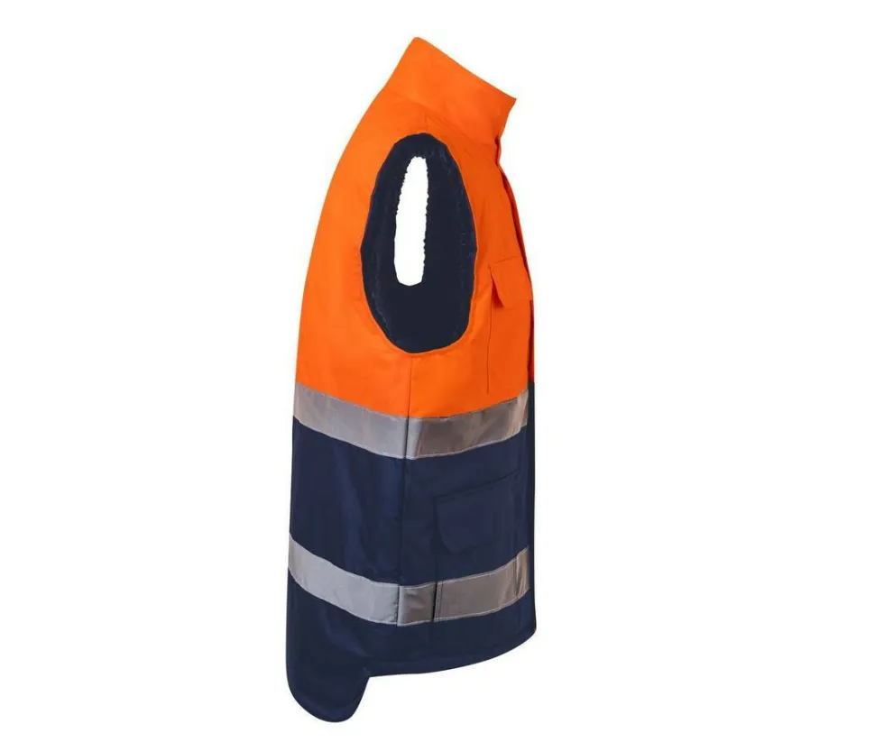 VELILLA V35902 - BODYWARMER MATELASSE BICOLORE HAUTE VISIBILITE