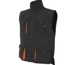 VELILLA V5902 - GILET MATELASSÉ BICOLORE MULTI-POCHES