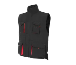 VELILLA V5902 - GILET MATELASSÉ BICOLORE MULTI-POCHES