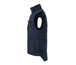 VELILLA V5902 - GILET MATELASSÉ BICOLORE MULTI-POCHES