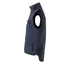 VELILLA V5902 - GILET MATELASSÉ BICOLORE MULTI-POCHES