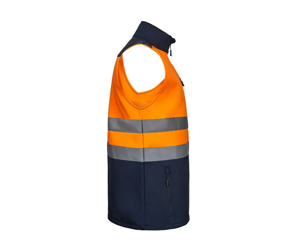 VELILLA V35906 - GILET SOFTSHELL BICOLORE
