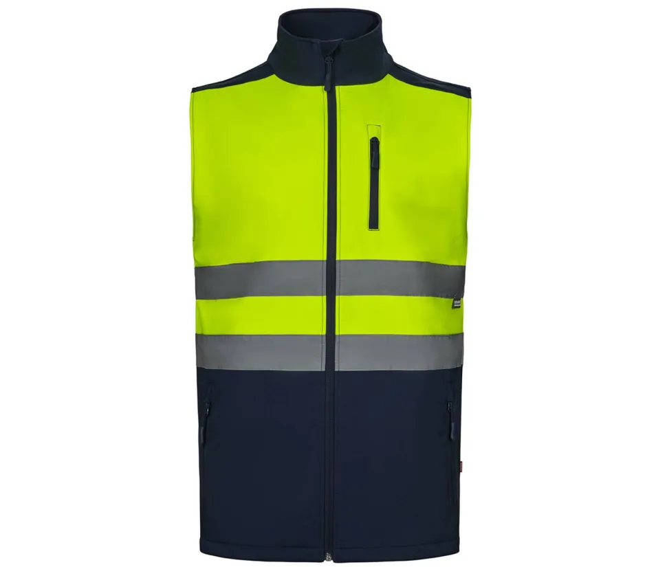 VELILLA V35906 - GILET SOFTSHELL BICOLORE