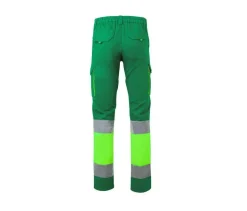 VELILLA V3030 - Pantalon Multipoches Bicolore Haute Visibilité