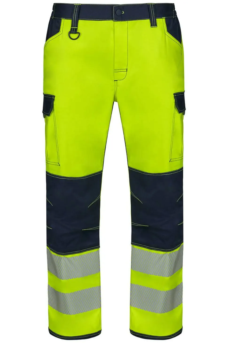 VELILLA V30310 - PANTALON STRETCH AVEC GENOUILLÈRES ET BANDES RÉFLÉCHISSANTES